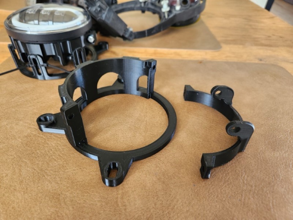 LED Far Braketi (BMW R1150R Rockster Uyumlu)