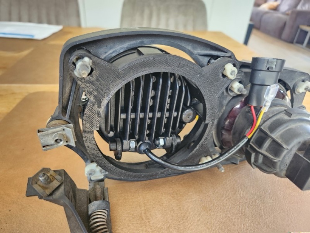 LED Far Braketi (BMW R1150R Rockster Uyumlu) görsel 2