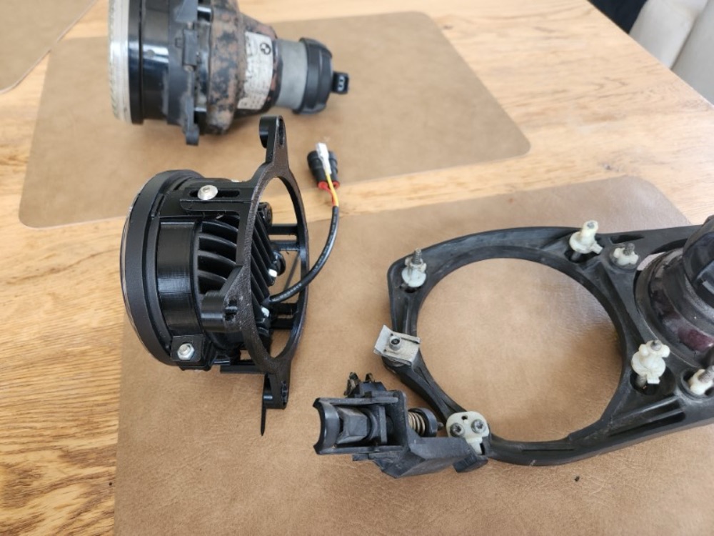 LED Far Braketi (BMW R1150R Rockster Uyumlu) görsel 3