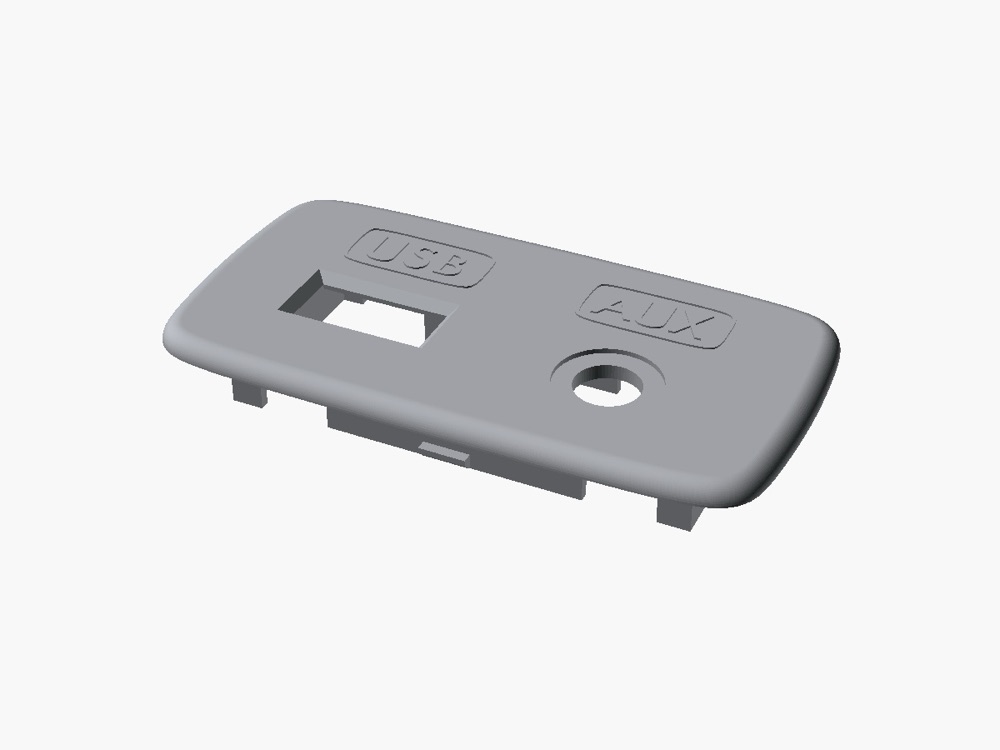 Subaru USB ve AUX Giriş Paneli görsel 2