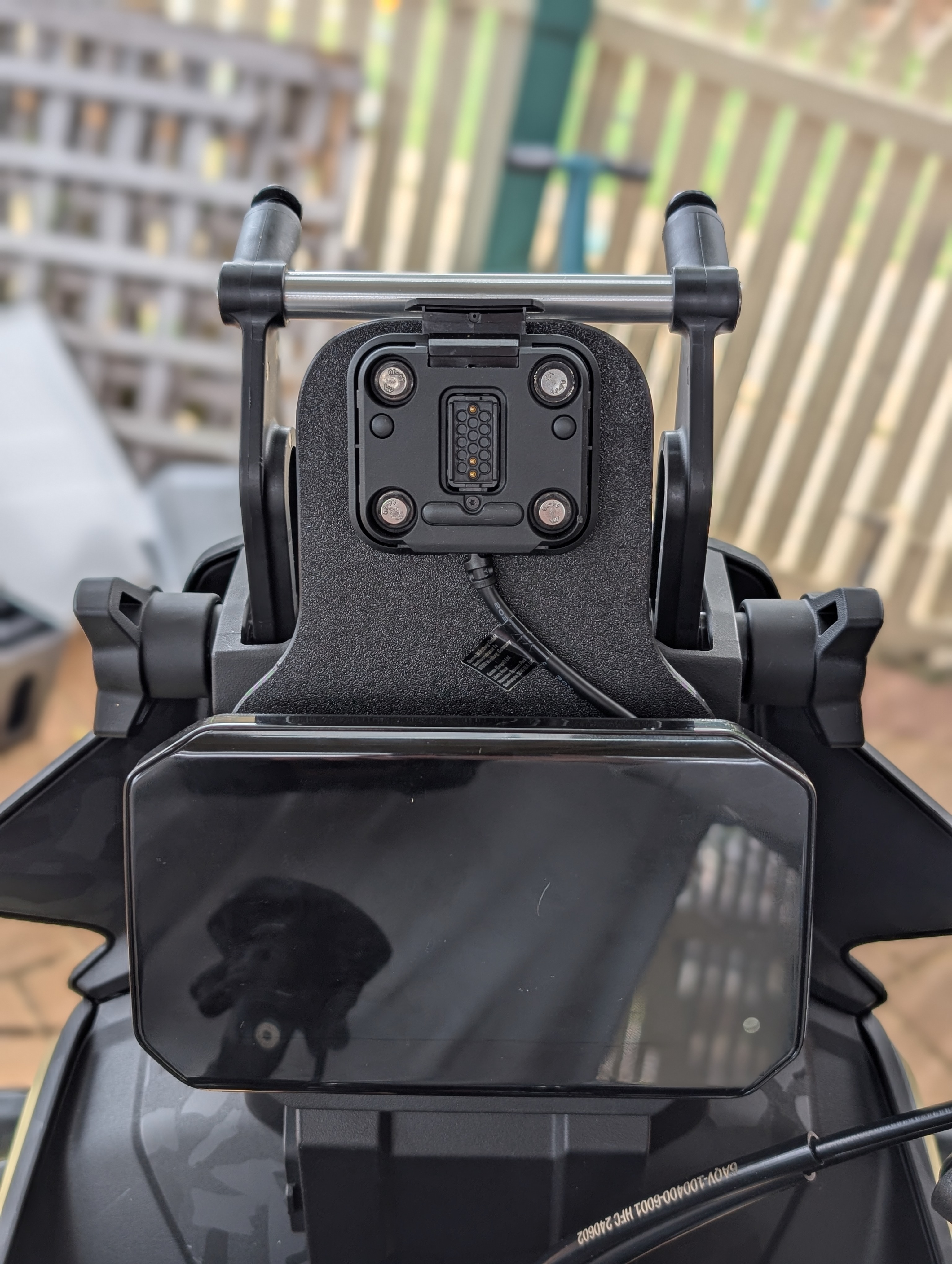 CFMoto 450MT Garmin XT2 Navigasyon Montaj Plakası görsel 3