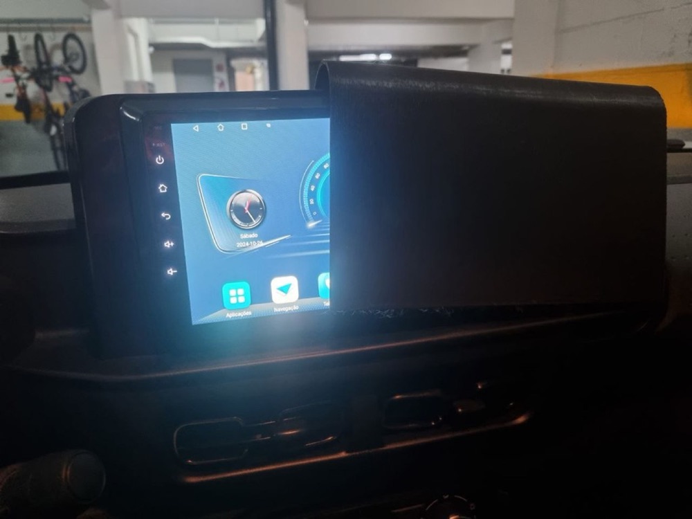 Citroën C3 Multimedya Ekranı Kör Kapağı görsel 2
