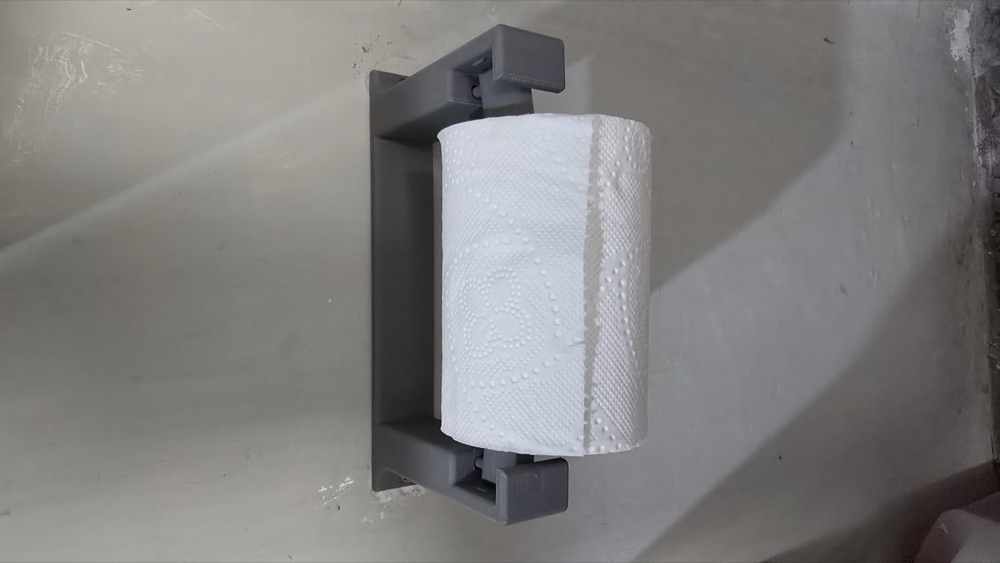 Hızlı Rulo Değişimli Duvar Tuvalet Kâğıdı Tutucusu görsel 3