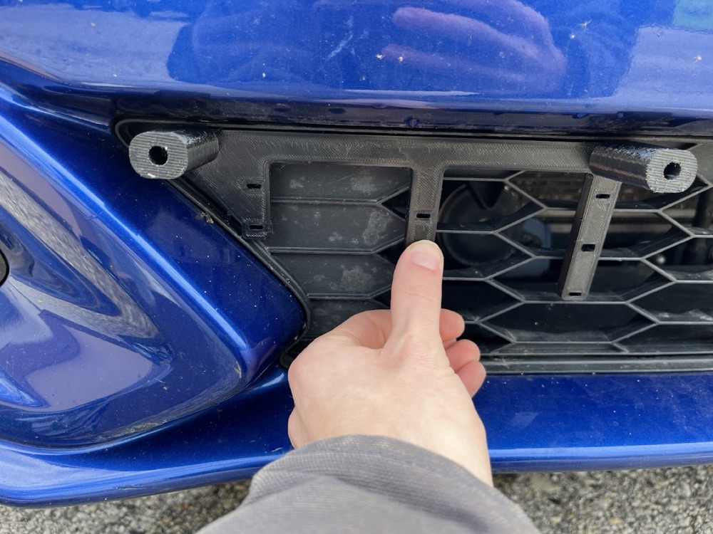 Honda Fit Ön Plaka Braketi (2018-2020)