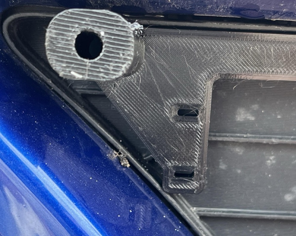 Honda Fit Ön Plaka Braketi (2018-2020) görsel 3