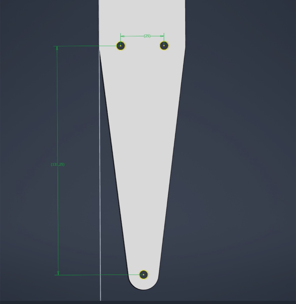 Topoloji Optimizasyonlu Dal Desenli Raf Braketi (5 mm Delikli) görsel 2