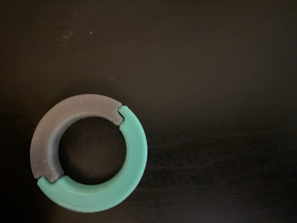 İki Parçalı Tıklayarak Geçen Fidget Yüzük (Takılıp Çıkarılan, Yuvarlanan) görsel 3