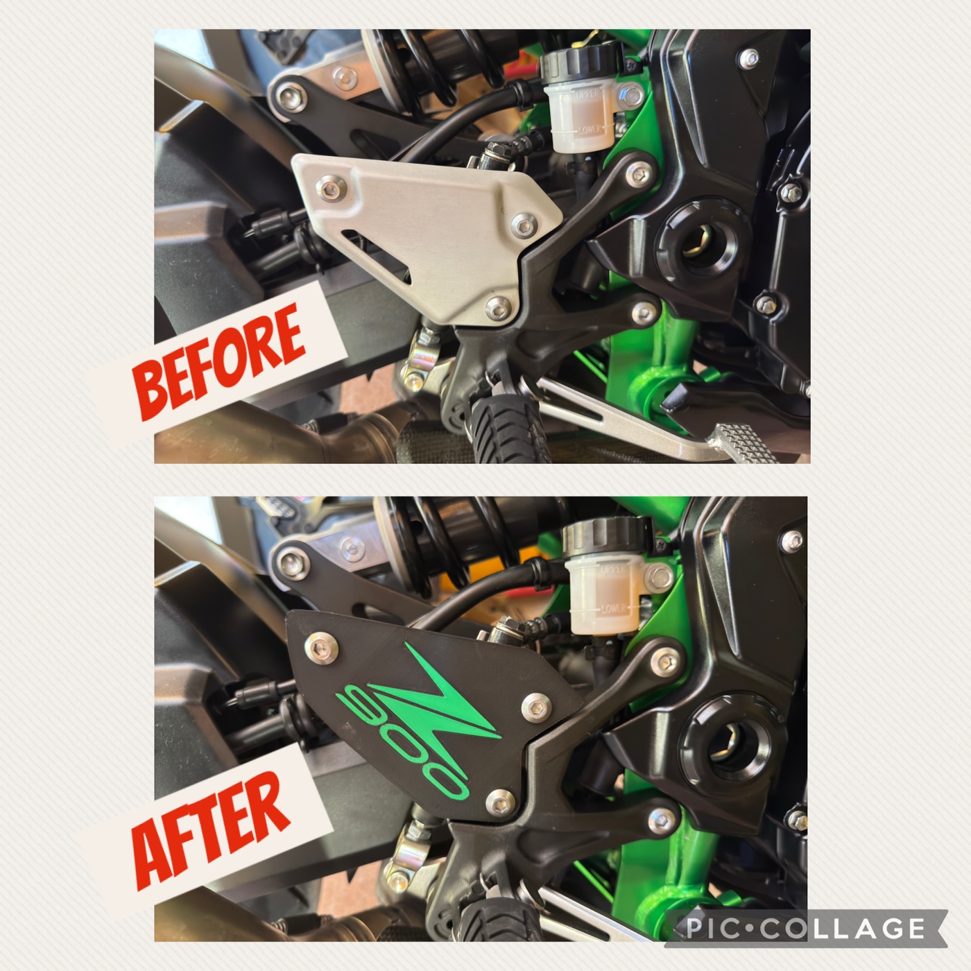 Kawasaki Z900 Yan Ayak Koruyucusu
