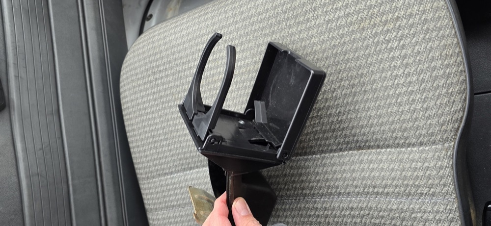 Honda Acty Bardaklık Adaptör Plakası görsel 4