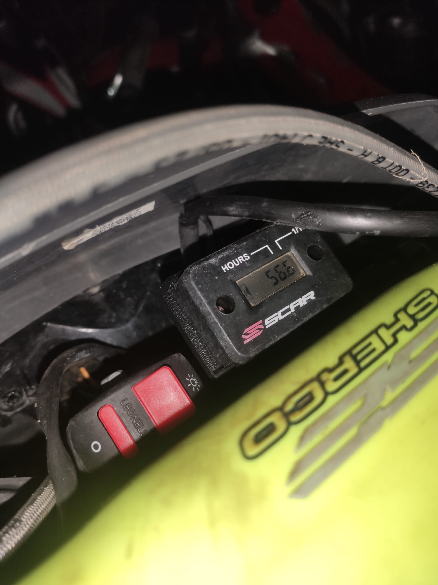 KTM/Husqvarna/GasGas/Sherco Saat Sayacı Tutucu