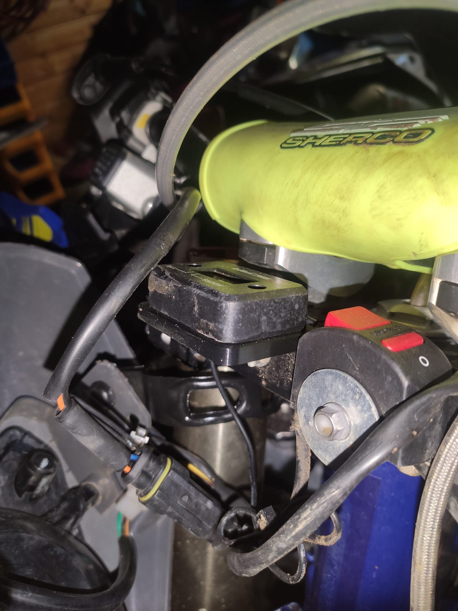 KTM/Husqvarna/GasGas/Sherco Saat Sayacı Tutucu görsel 3