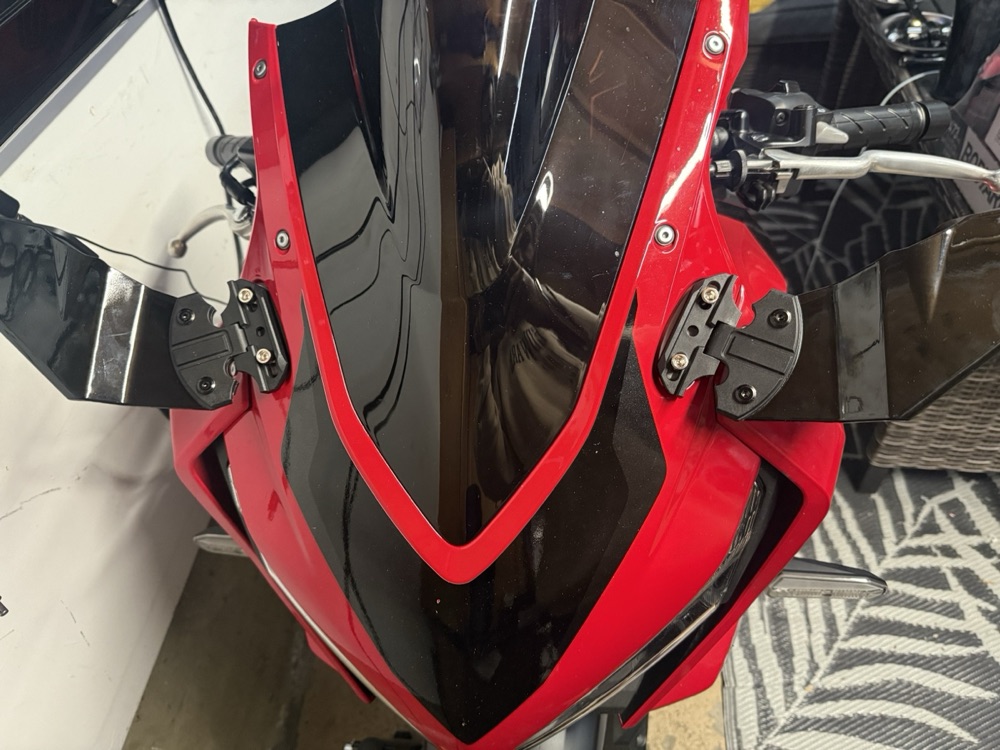 Honda CBR Ayna Ara Plakası görsel 2