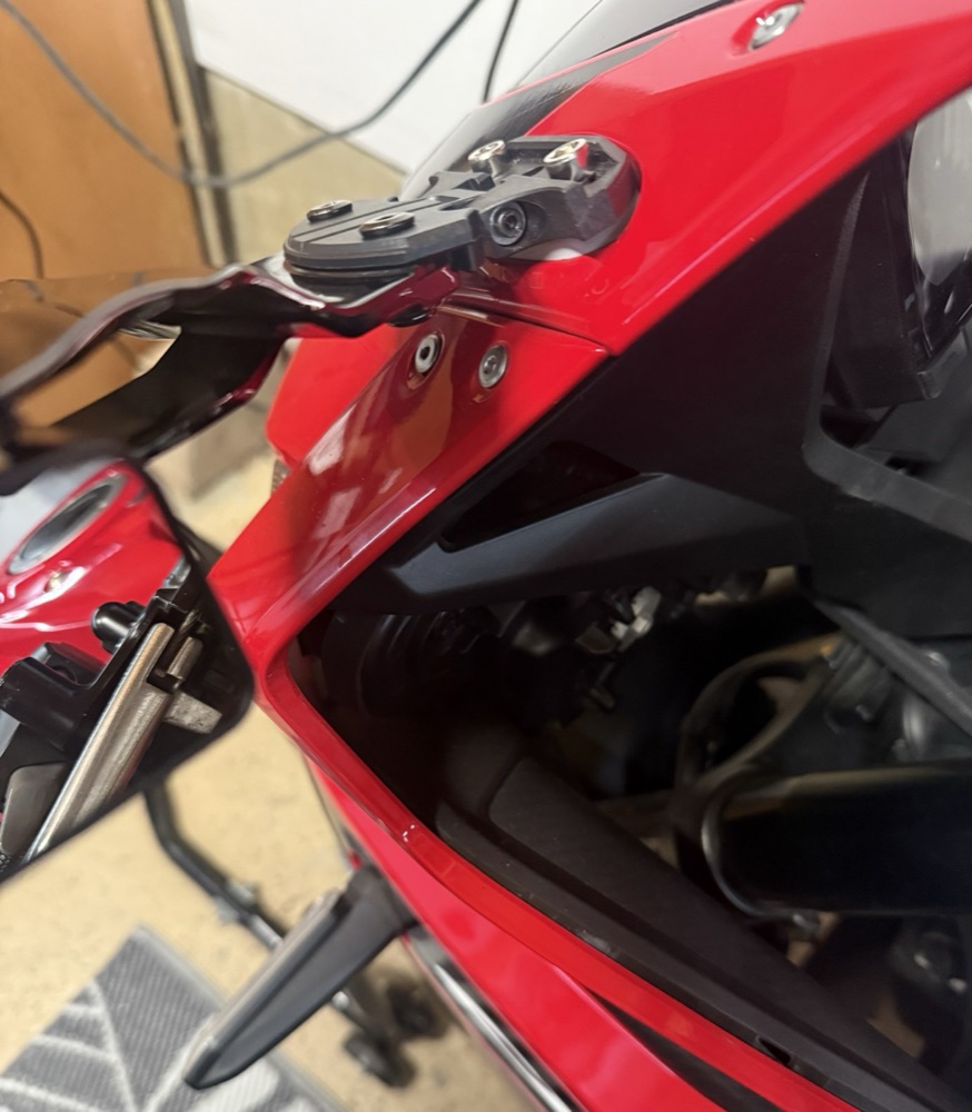 Honda CBR Ayna Ara Plakası görsel 4
