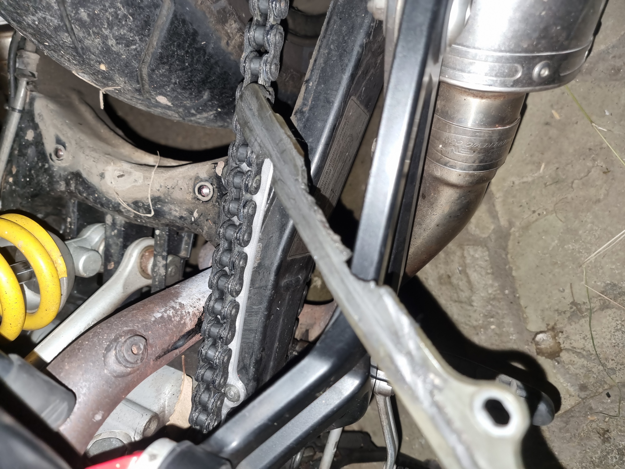 Ducati Monster 695 Zincir Kızağı