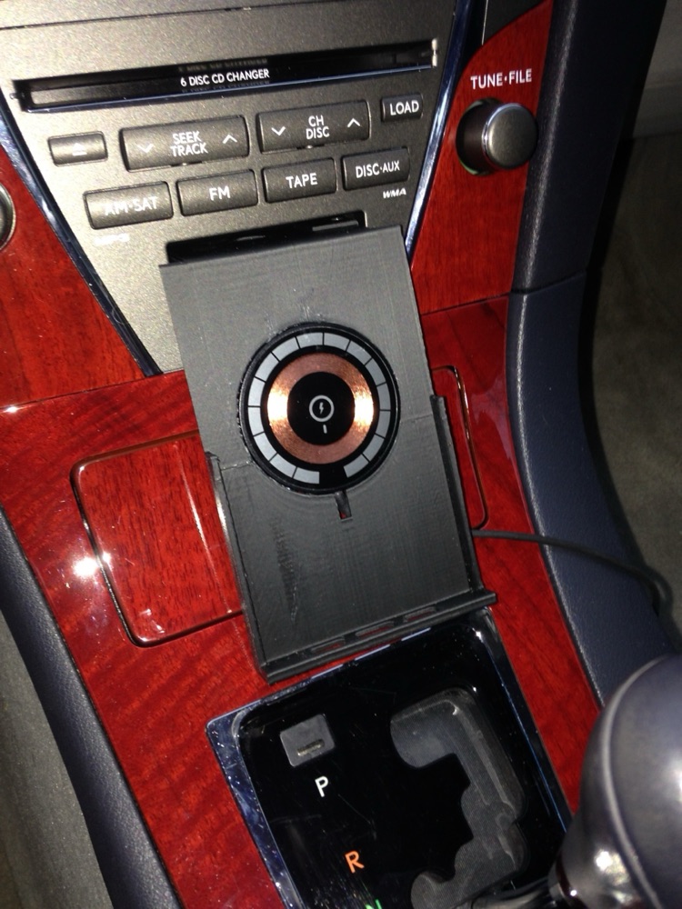 Lexus ES350 5. Nesil Kaset Bölmesi iPhone Tutucu görsel 3
