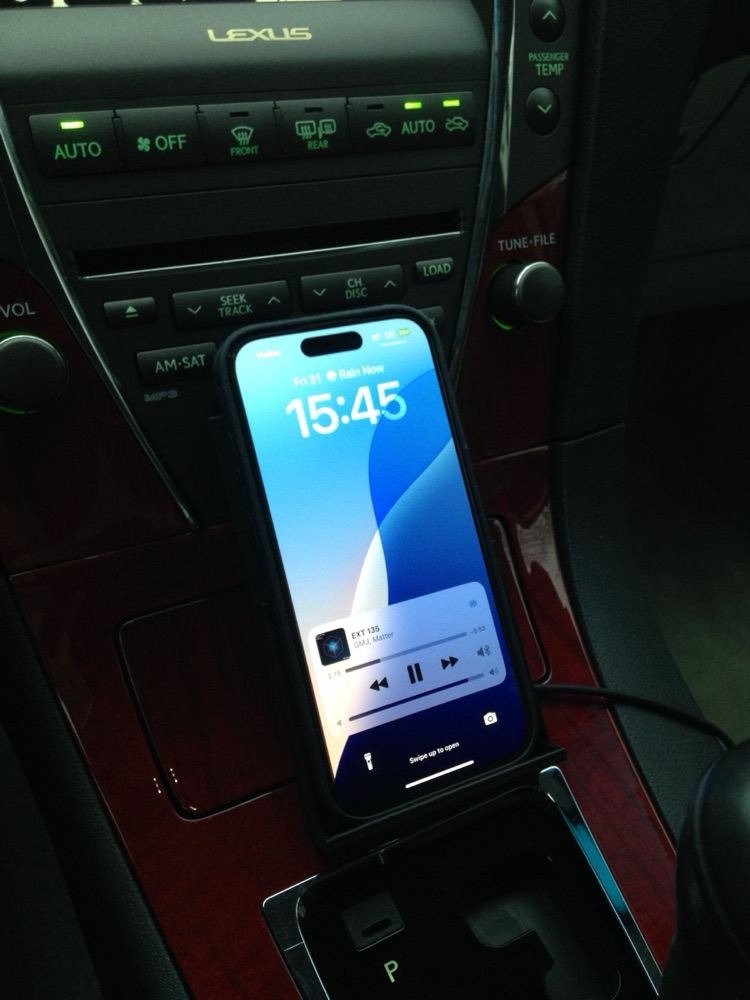Lexus ES350 5. Nesil Kaset Bölmesi iPhone Tutucu görsel 4