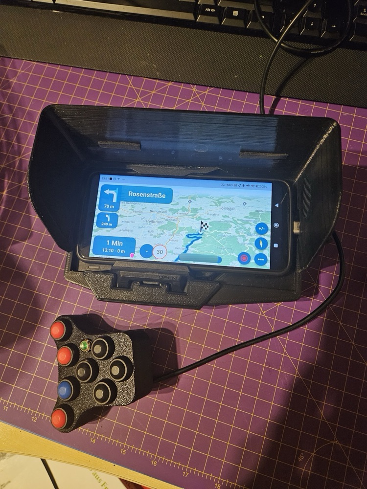 Güneş Siperi Kızak Kilidi (BMW ConnectedRide Cradle Uyumlu)