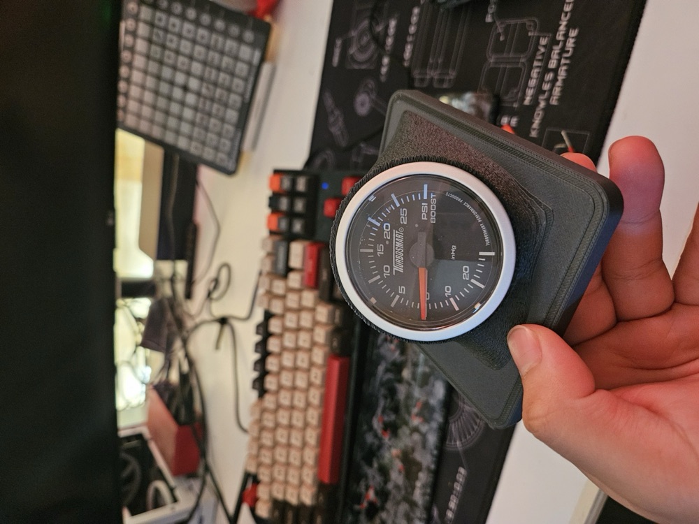 Mitsubishi Lancer Evo (CT9A) Kül Tablası 52 mm Gösterge Yuvası görsel 2
