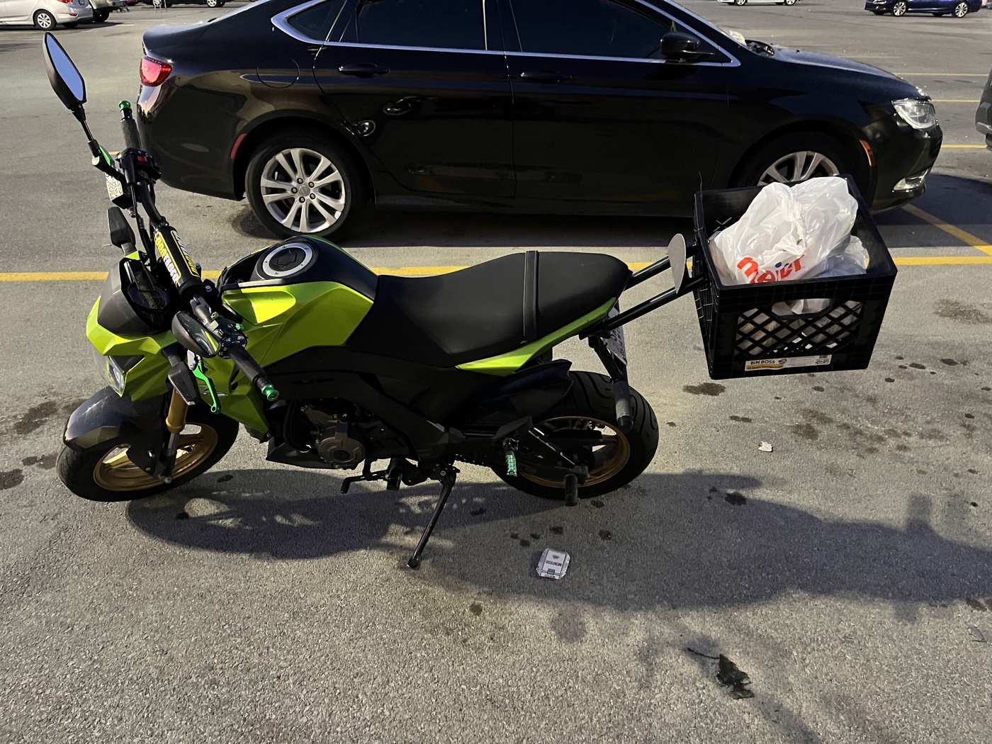 Kawasaki Z125 Kasa Montaj Aparatı (Z&Z Scrape Bar Uyumlu)