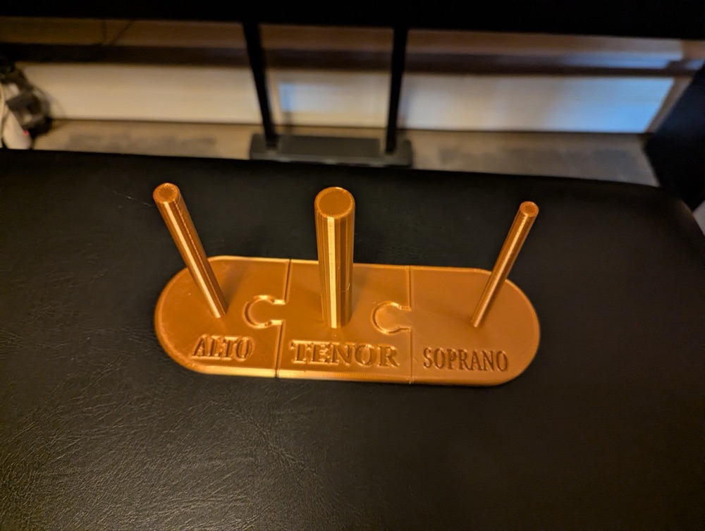 Yamaha Blok Flüt Standı (Modüler, Soprano / Alto / Tenor)