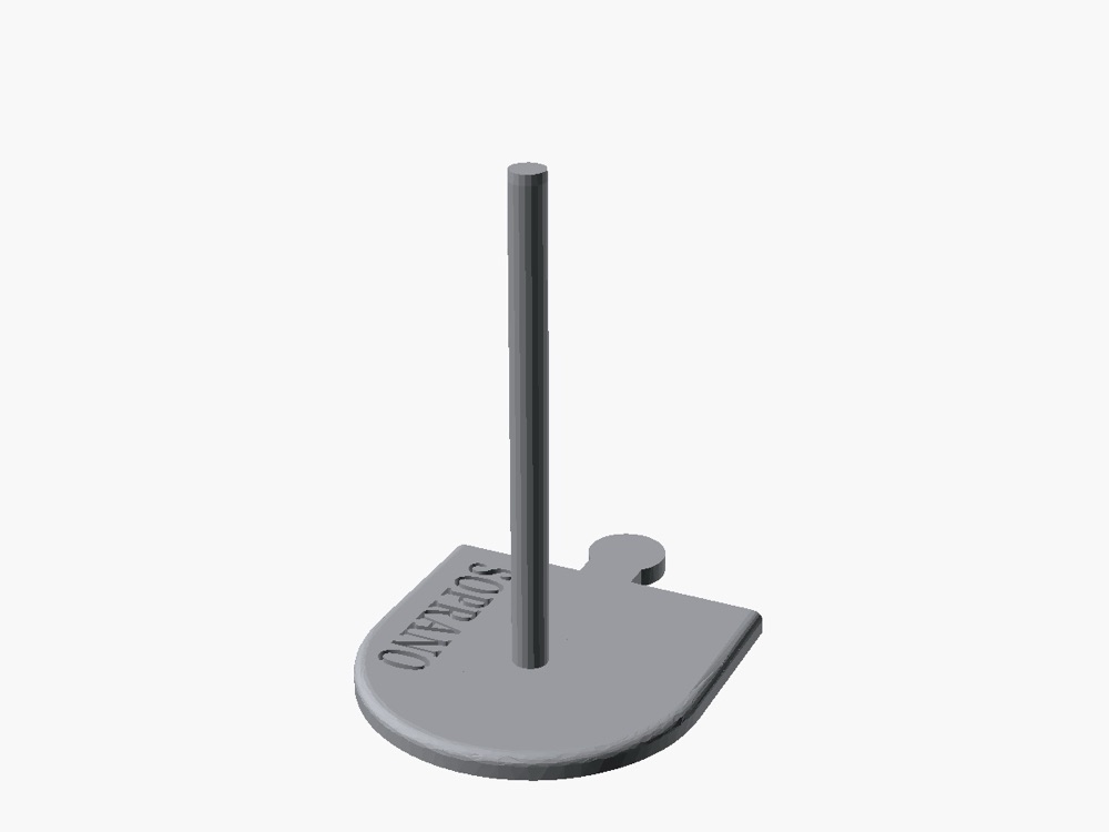 Yamaha Blok Flüt Standı (Modüler, Soprano / Alto / Tenor) görsel 4