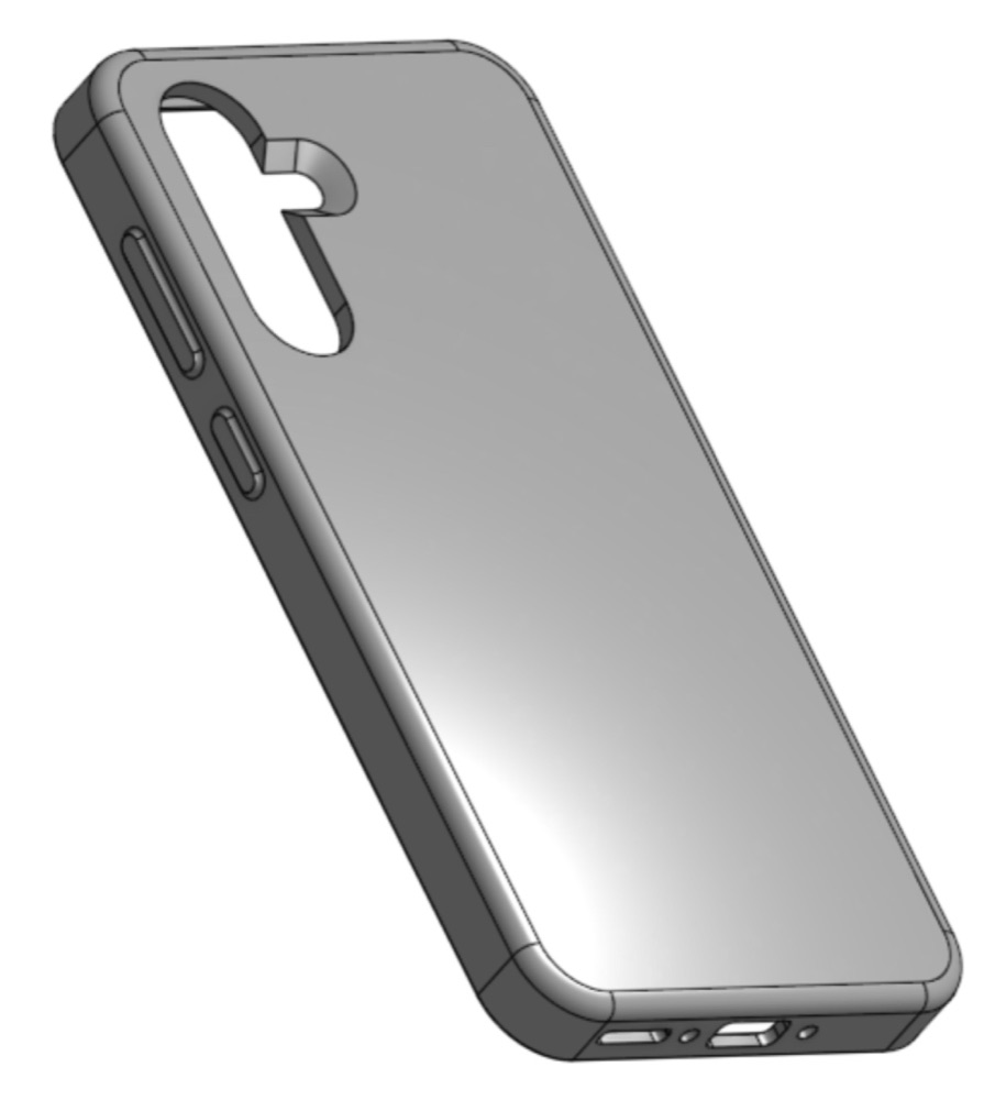 Samsung Galaxy A56 İçin Sade Telefon Kılıfı
