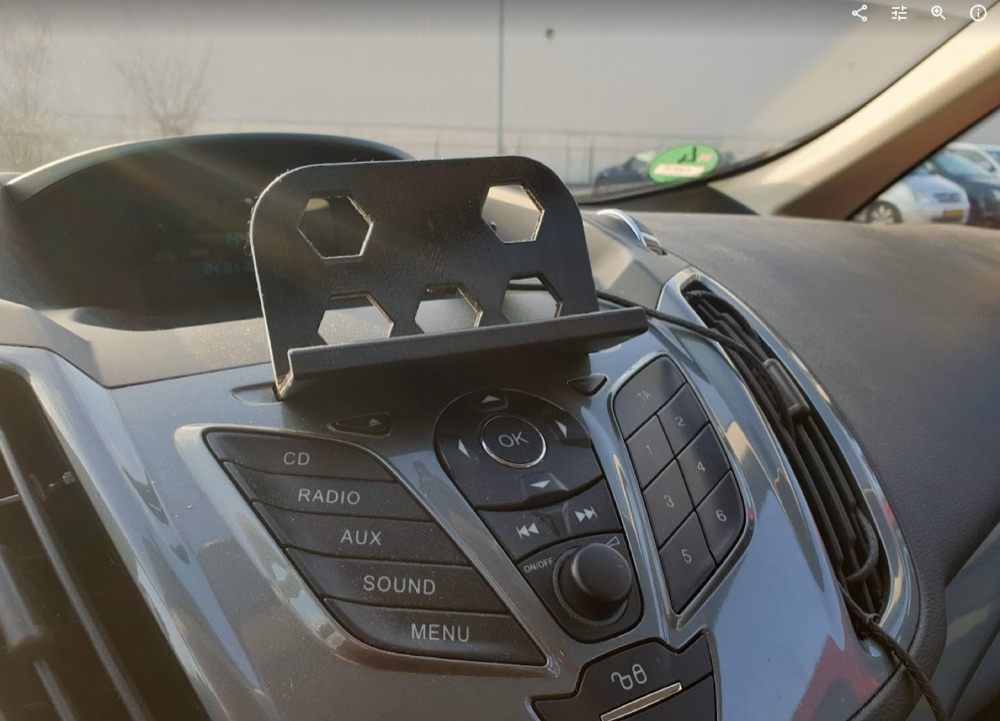 Ford CD Yuvası Telefon Standı görsel 2