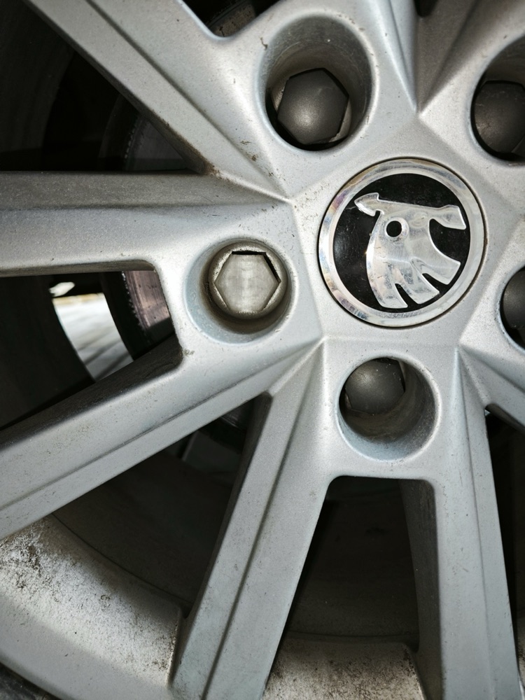 Skoda Octavia 3 Emniyetli Bijon Somun Kapağı 17"