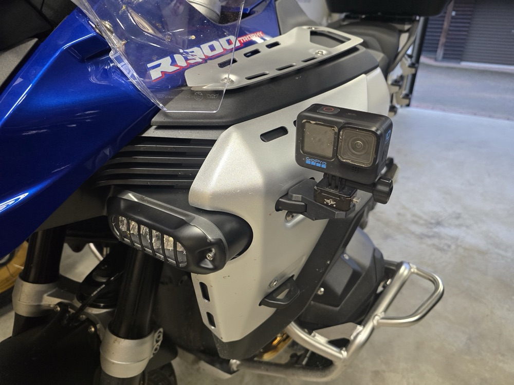 GoPro Kamera Montajı (BMW R1300GS Adventure Uyumlu) görsel 3