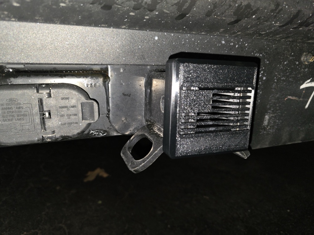 Ford Maverick 2" Çeki Demiri Kapağı - Amerikan Bayrağı