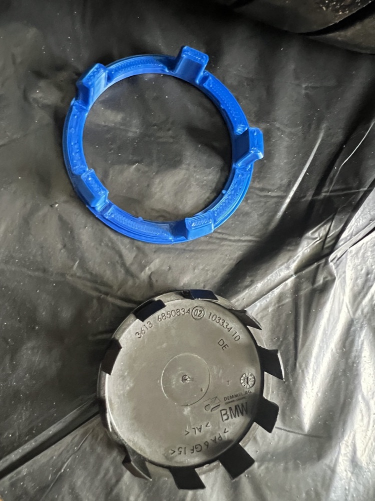 Jant Göbek Kapağı Adaptörü 68-56 mm (BMW Uyumlu) görsel 2