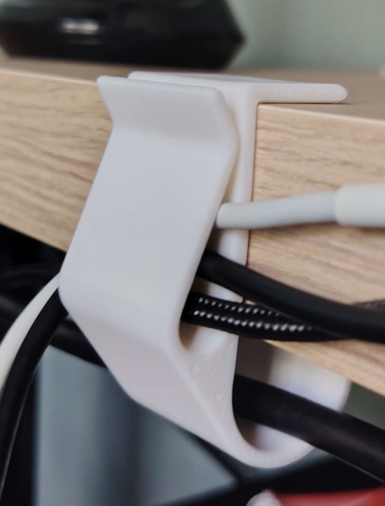 IKEA Masa ve Raf Kenarı Kablo Düzenleyici Kelepçe
