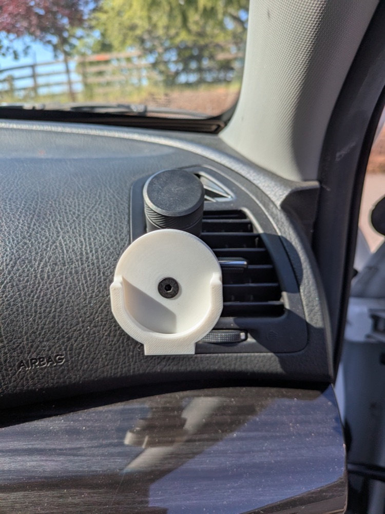 Araç Havalandırma Telefon Tutucusu Adaptörü (Tutma Halkalı Telefonlar İçin) görsel 2