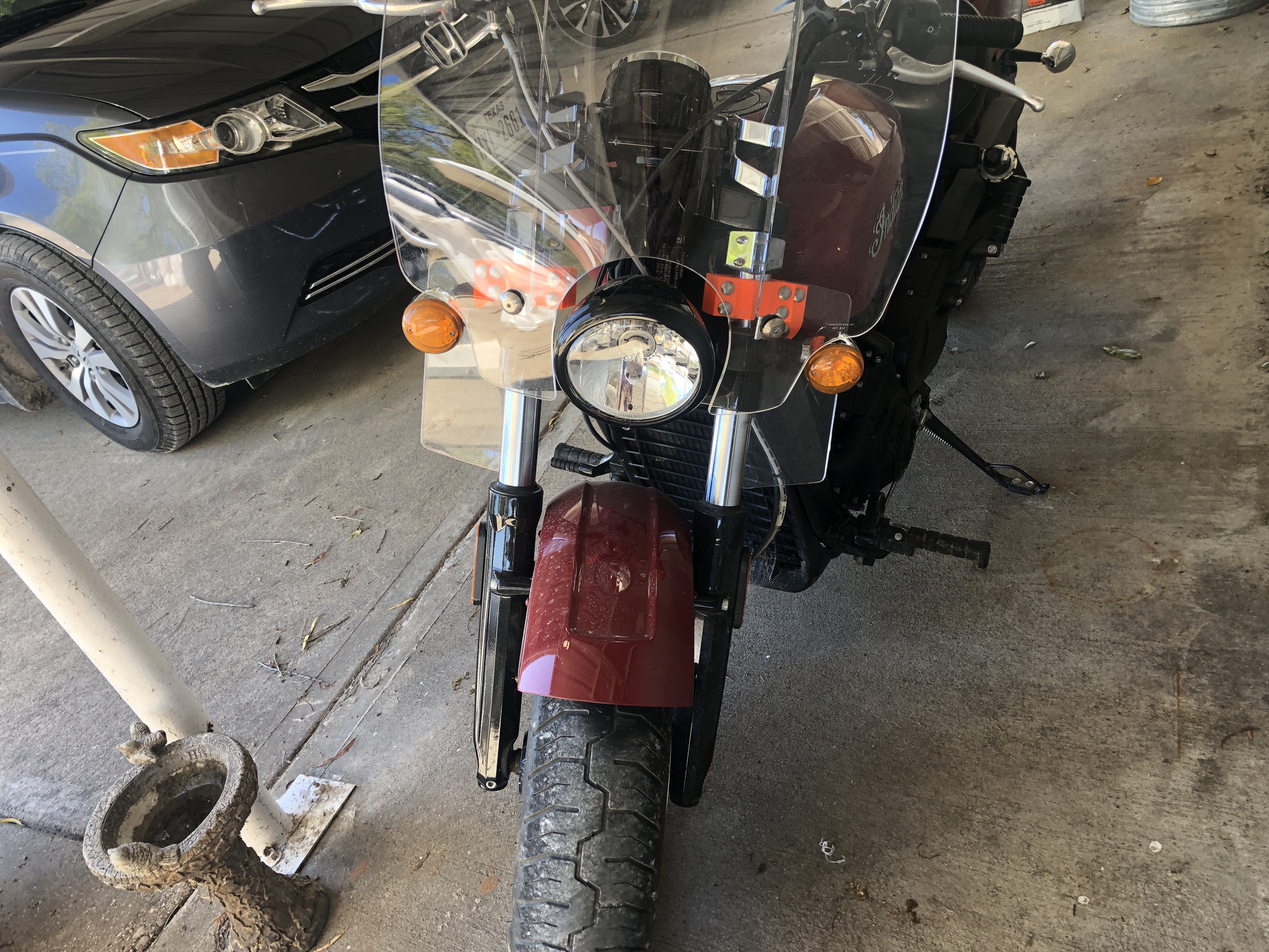 Indian Scout Rüzgar Deflektörü görsel 2