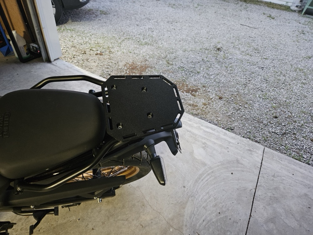 Royal Enfield Himalayan 450 Arka Bagaj Rafı görsel 2