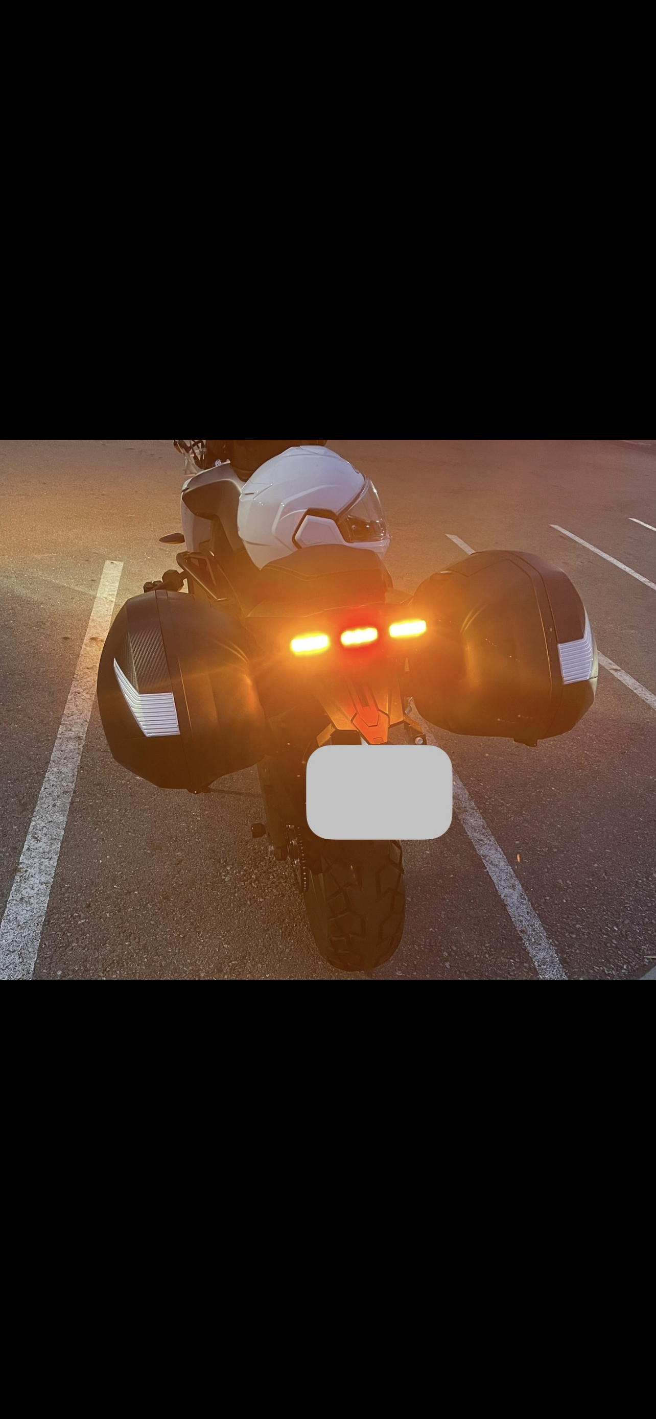 CFMoto 650 MT / Adventura Arka Stop ve Sinyal LED Konsolu