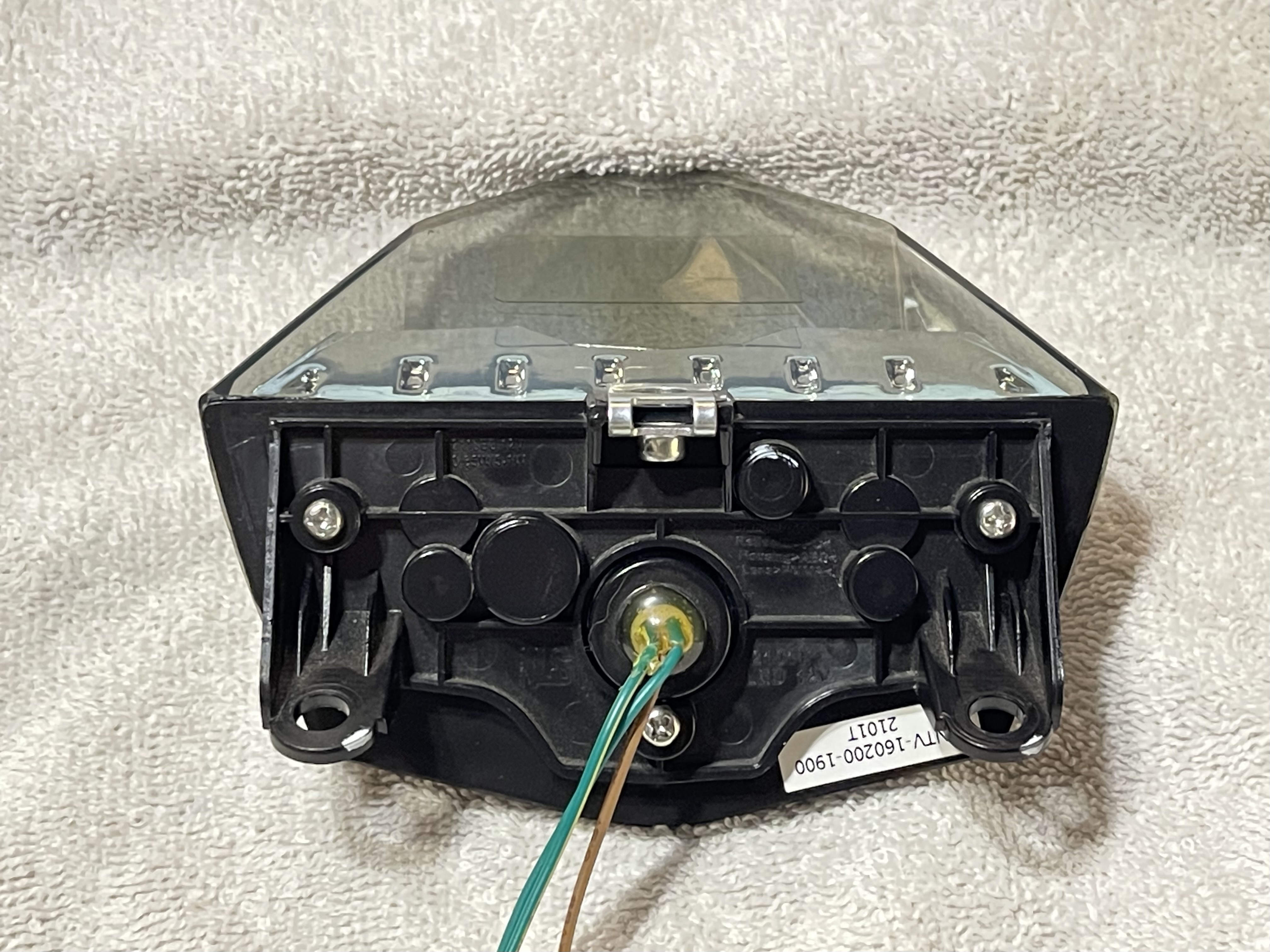 CFMoto 650 MT / Adventura Arka Stop ve Sinyal LED Konsolu görsel 3