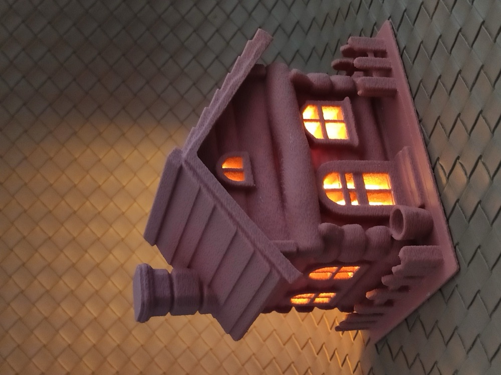 Masal Evi Çay Mumu Kapağı (Kare ve Yuvarlak, İki Model) görsel 3