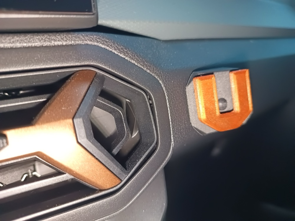 Dacia radyo mikrofon tutucu görsel 3