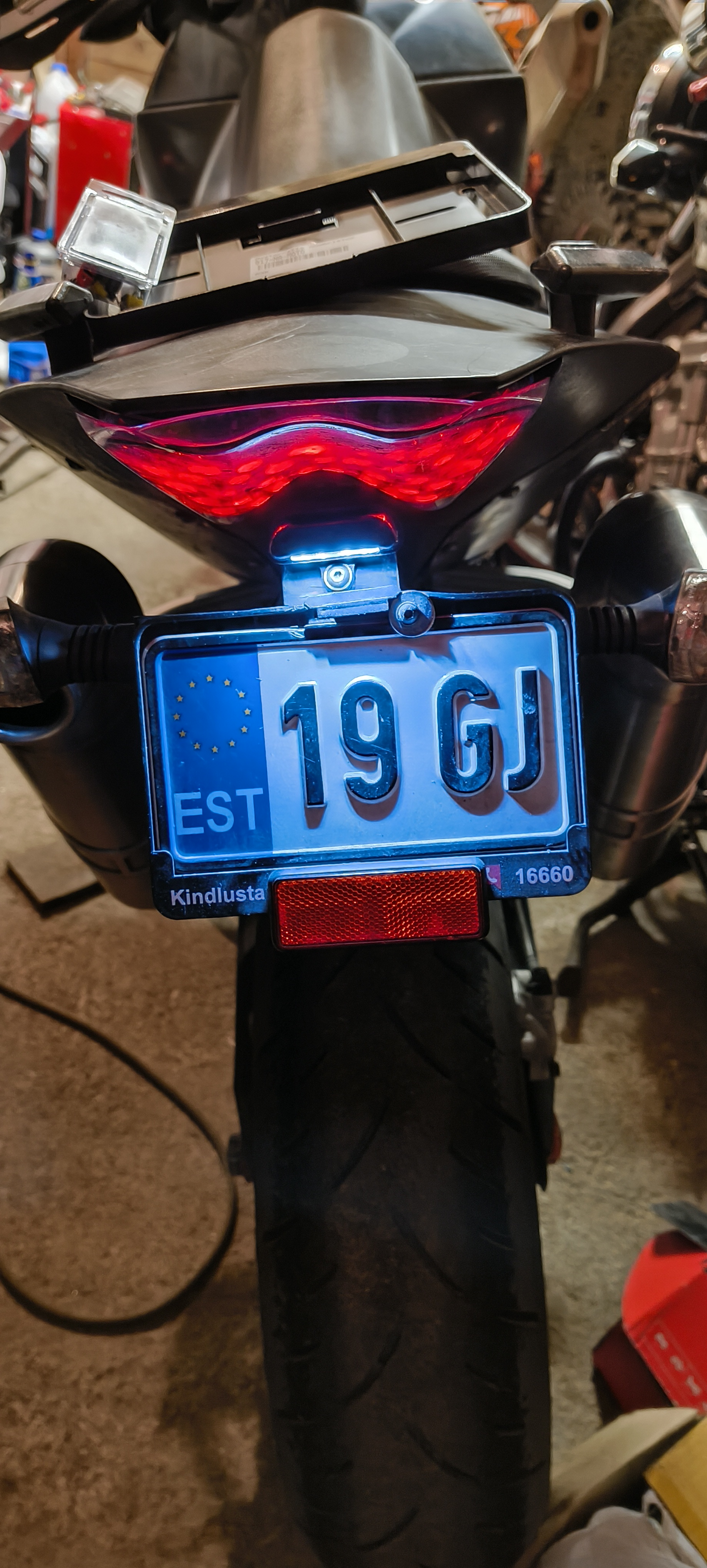 KTM 690 SM Prestige (2007) Plaka Işığı Yedek Parçası