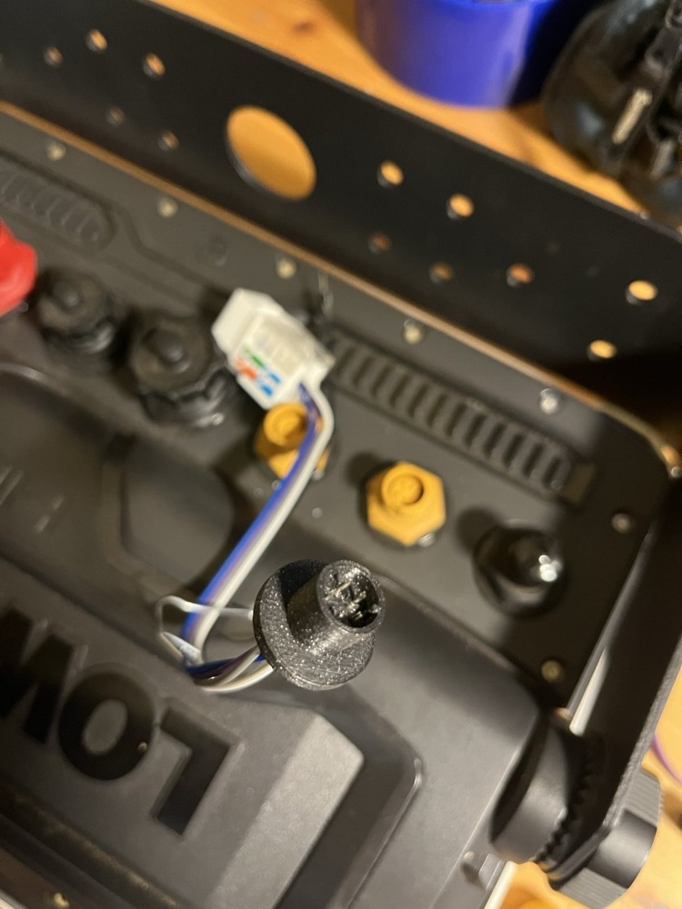 Lowrance Sonar 5 Pin Baglanti Kutusu
