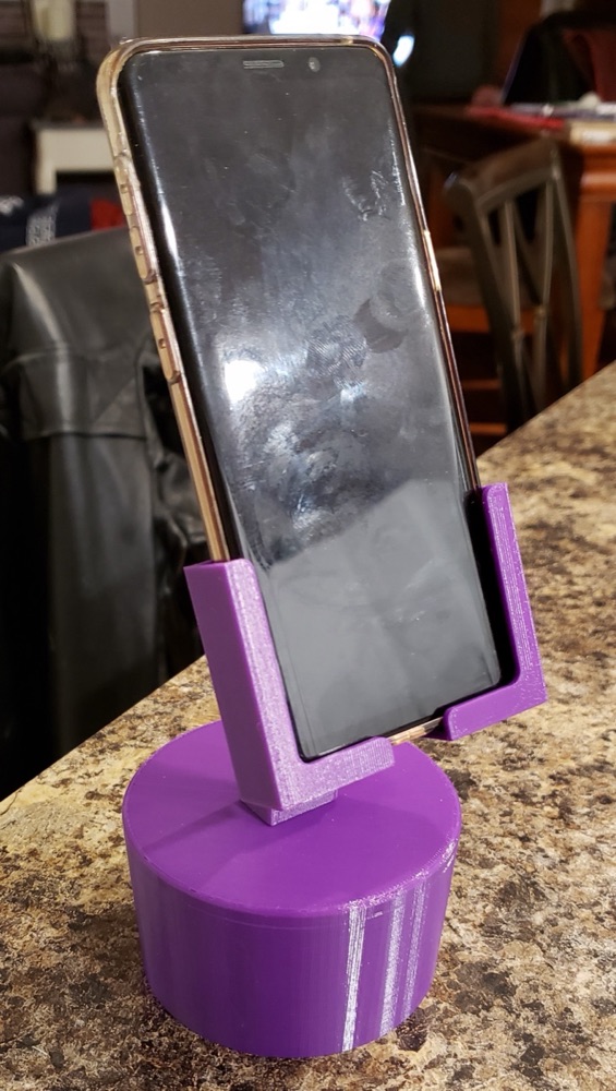 Bardaklığa Oturan Telefon Tutucusu (Açısı Ayarlanabilir Beşik)
