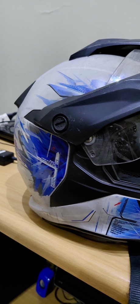 Kask Vizör Yan Tutturucuları (BMW GS Motocross Kask Uyumlu) görsel 3