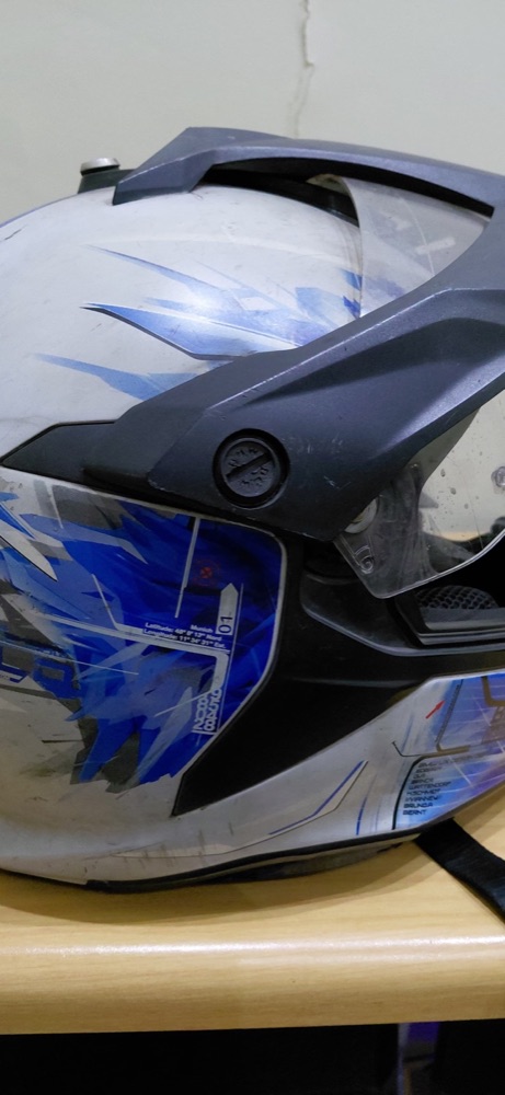 Kask Vizör Yan Tutturucuları (BMW GS Motocross Kask Uyumlu) görsel 4