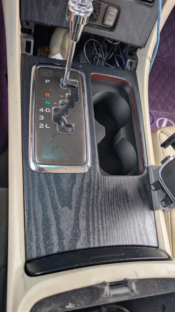 Lexus LS430 (01-03) Çakmaklık Bardaklık Değişim Modu görsel 3