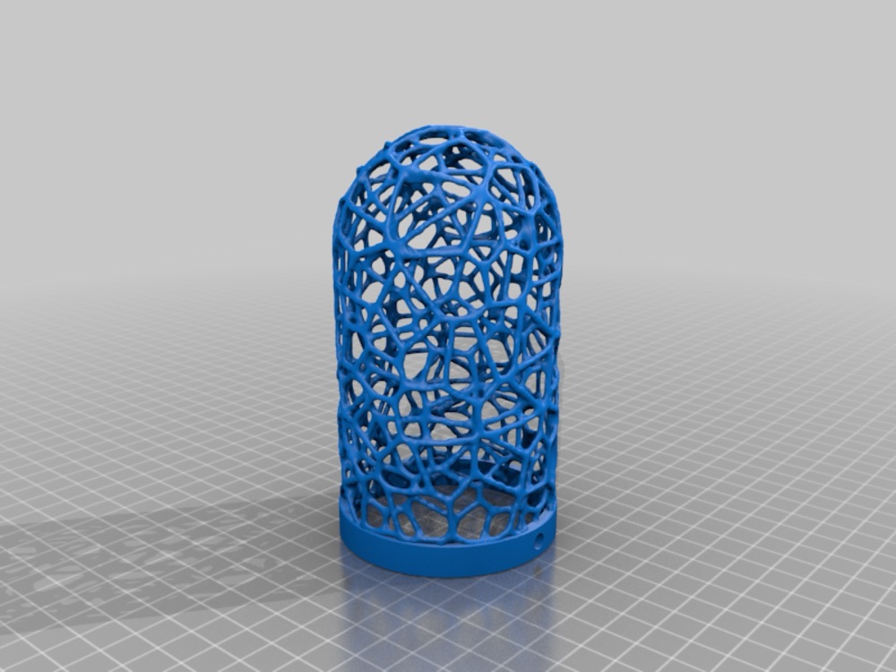 Voronoi Desenli Yağ Topu Yemliği (Asma, 2 – 3 Toplu) görsel 2