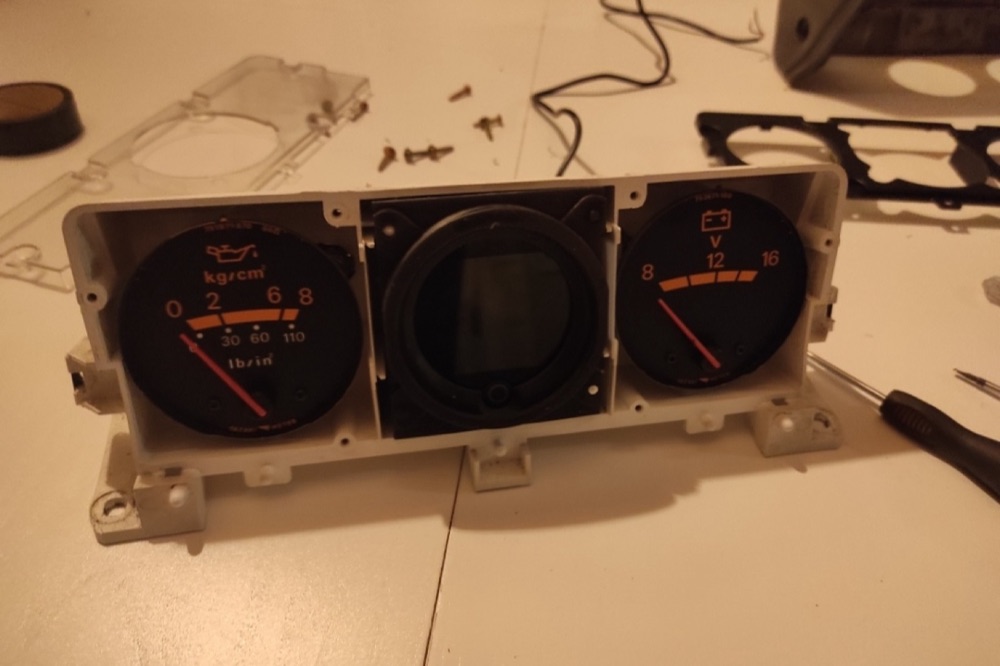 Mitsubishi Pajero 1 Eğim Göstergesi Konsol Adaptörü (Autool X95) görsel 5