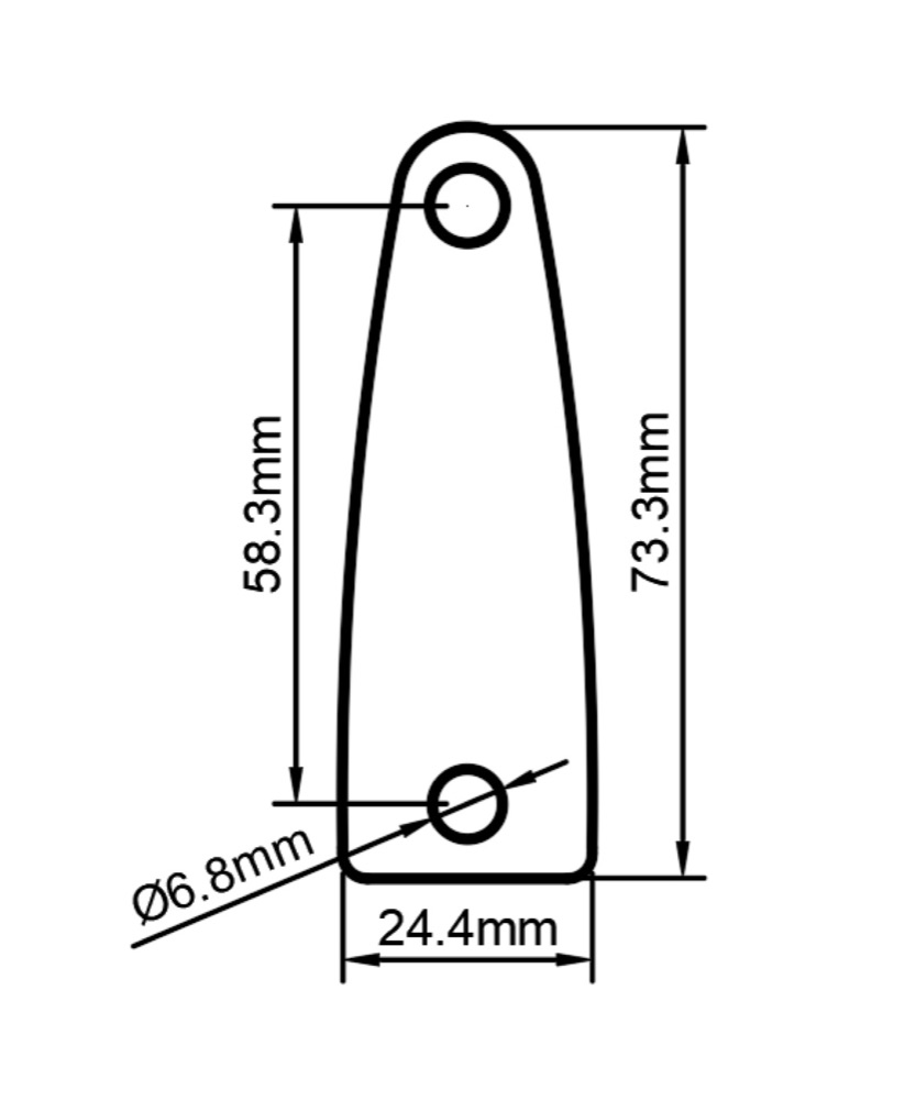 Yamaha Kısa / Bölünmüş Kulak Ara Pulu (Bas ve Tom) görsel 4