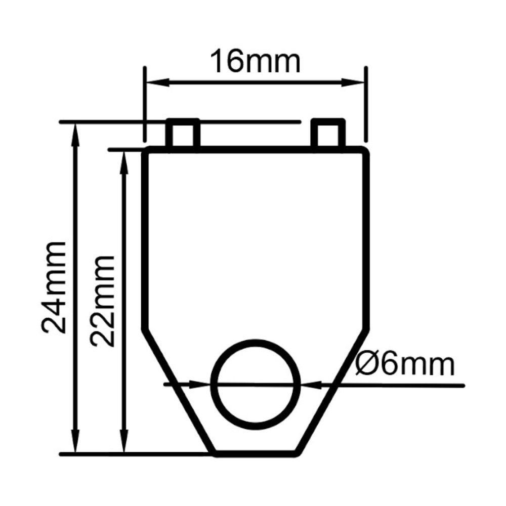 Yamaha Gold-Lug Bas Davul Somun Stoperi (U0030760) görsel 2