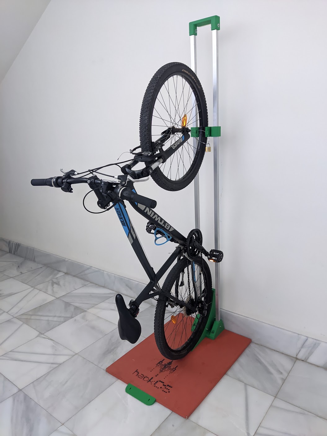 Bisiklet Dikey Duvar Askı Rafı Braketi
